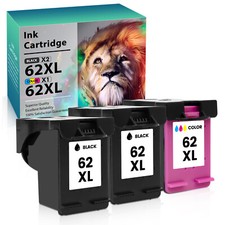 62 XL XXL Ink Cartridges for HP 62XL Envy 7640 7645 5540 5640 5660 5740 Printer