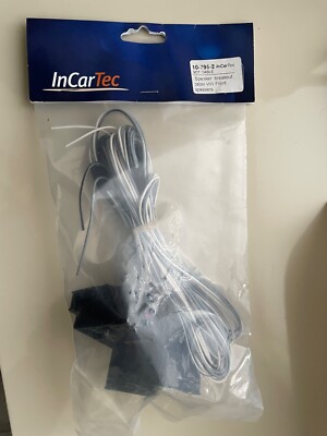 InCarTec 10-795-2 Quadlock zu Quadlock 2 Kanal Front Lautsprecher Breakout Kabelbaum