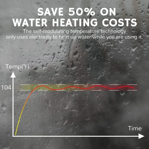 Airthereal Electric Tankless Water Heater 18kW 240Volts Endless On-Demand Hot - Picture 3 of 8