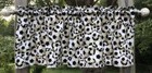 Soccer Valance Athletic Competitive Game Ball Sports Mancave Boy Athlete Curtain