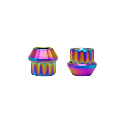 Rison Titanium Lug Nuts Open End Lug Nuts 12 Point GR5 Ti M12 M14 Lug Nut 20PCS - Picture 33 of 79