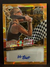 2024 Leaf Metal GOLD Shake/Bake HANNAH BLATT Pickleball AUTO 1/1