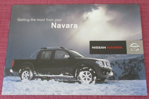 (2012 PRINT) NISSAN NAVARA (2010 - 2015) OWNERS MANUAL - HANDBOOK - USER GUIDE - Picture 9 of 9