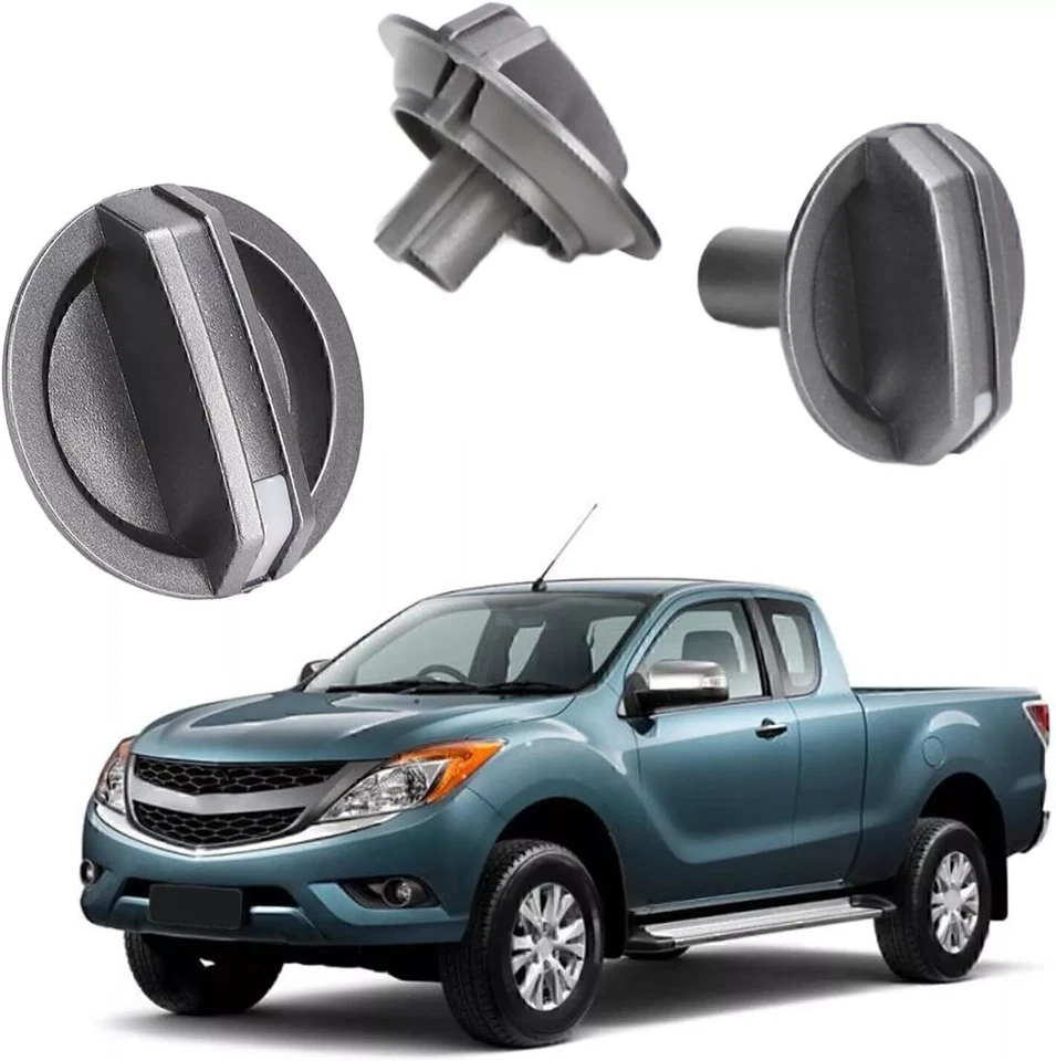 3Pcs Heater Fan Control Knobs Fit For Ford Ranger PJ PK Mazda BT-50 2006-2011 - image 3 of 4