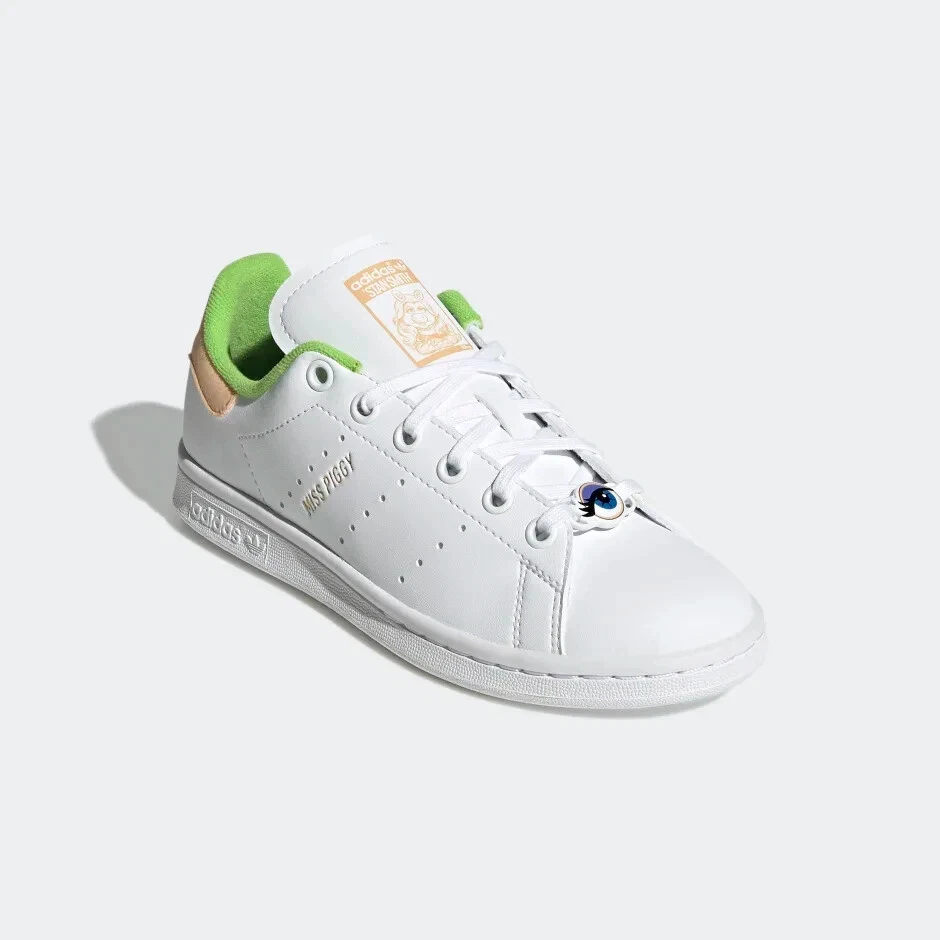 Size 11.5 adidas Stan Smith x Disney Miss Piggy Kermit 2021