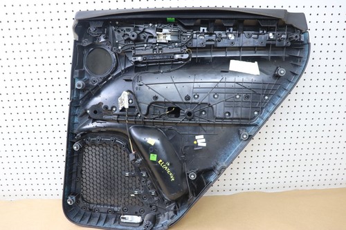 15-18 2016 PORSCHE CAYENNE 3.6 DOOR PANEL REAR LEFT DRIVER SIDE BLACK - Picture 9 of 15