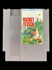 Vintage Nintendo NES Racket Attack Jaleco Video Game