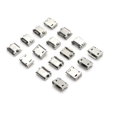 10pcs Micro USB Type B Female 5Pin SMT Socket Jack Connector