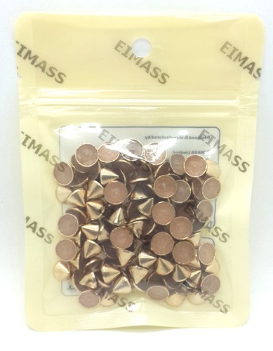 Niedriger Preis Premium Qualität Spike Cone Hot Fix Aufbügeln Metall Nieten für Taschen Schuhe - Bild 5 von 5