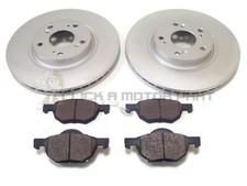 per HONDA ACCORD 2.0 VTEC SPORT 2.4 2003-2008 SET 2 DISCHI E PASTIGLIE FRENO ANTERIORI