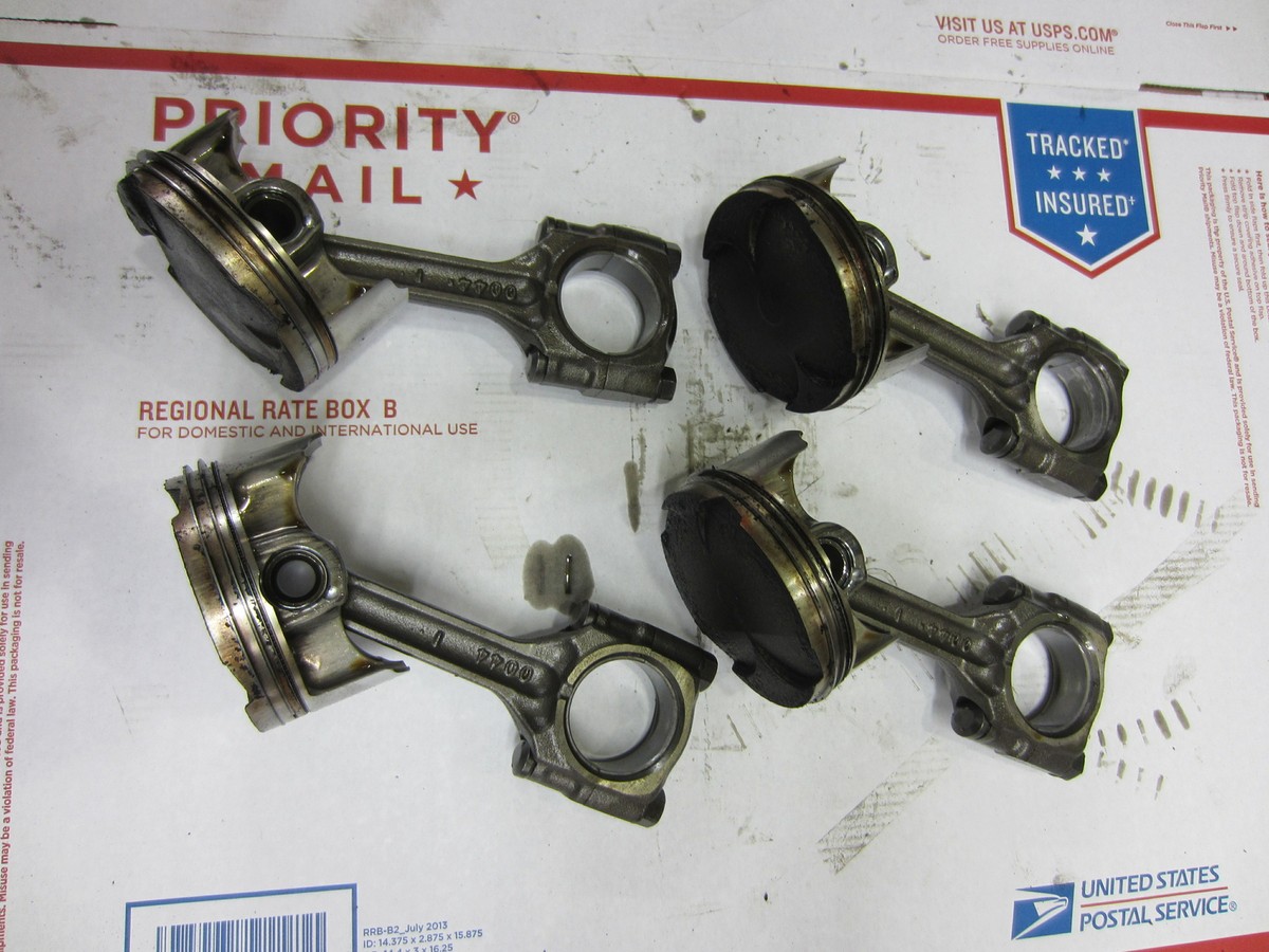 10点 06-07 KAWASAKI NINJA ZX10R zx10 OEM ENGINE MOTOR PISTONS 13001