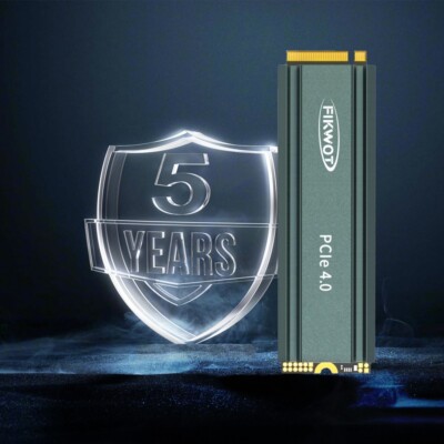 Fikwot FN960 M.2 SSD NVMe PCIe 4.0 PS5 SSD Hard Drive with