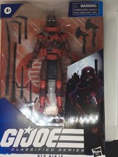🔥🔥🥋🥋💥💥🔥🔥🥋🥋💥💥🔥🔥GI Joe Classified 6" Series RED NINJA Action Figure