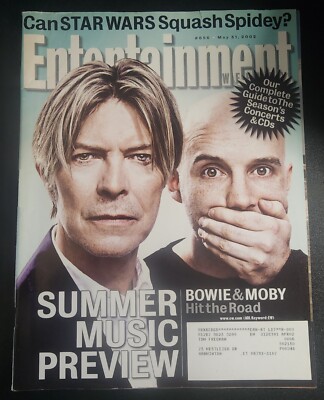 Entertainment Weekly May 31 2002 Bowie Moby Star Wars Spider-Man B3:1878