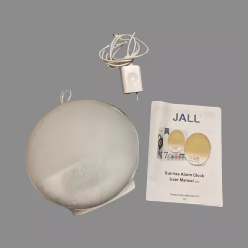 JALL Wake Up Light Sunrise Alarm Clock COLOR CHANGING and NEW UPGRADES USB