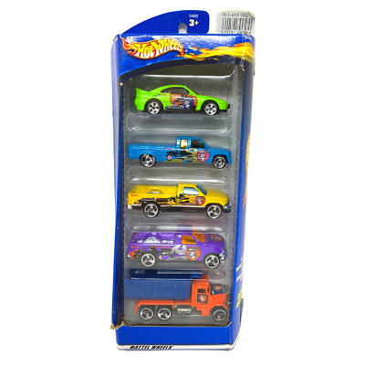 Hot Wheels 2000 HW Trans Maintenance Service 5-Pack 1:64 Diecast