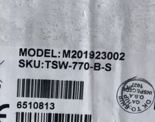 Crestron TSW-770-B-S 7" Black touch panel, NEW SEALED BOX