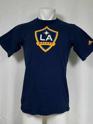 Los Angeles Galaxy MLS adidas Primary Logo Navy T-Shirt Youth XL