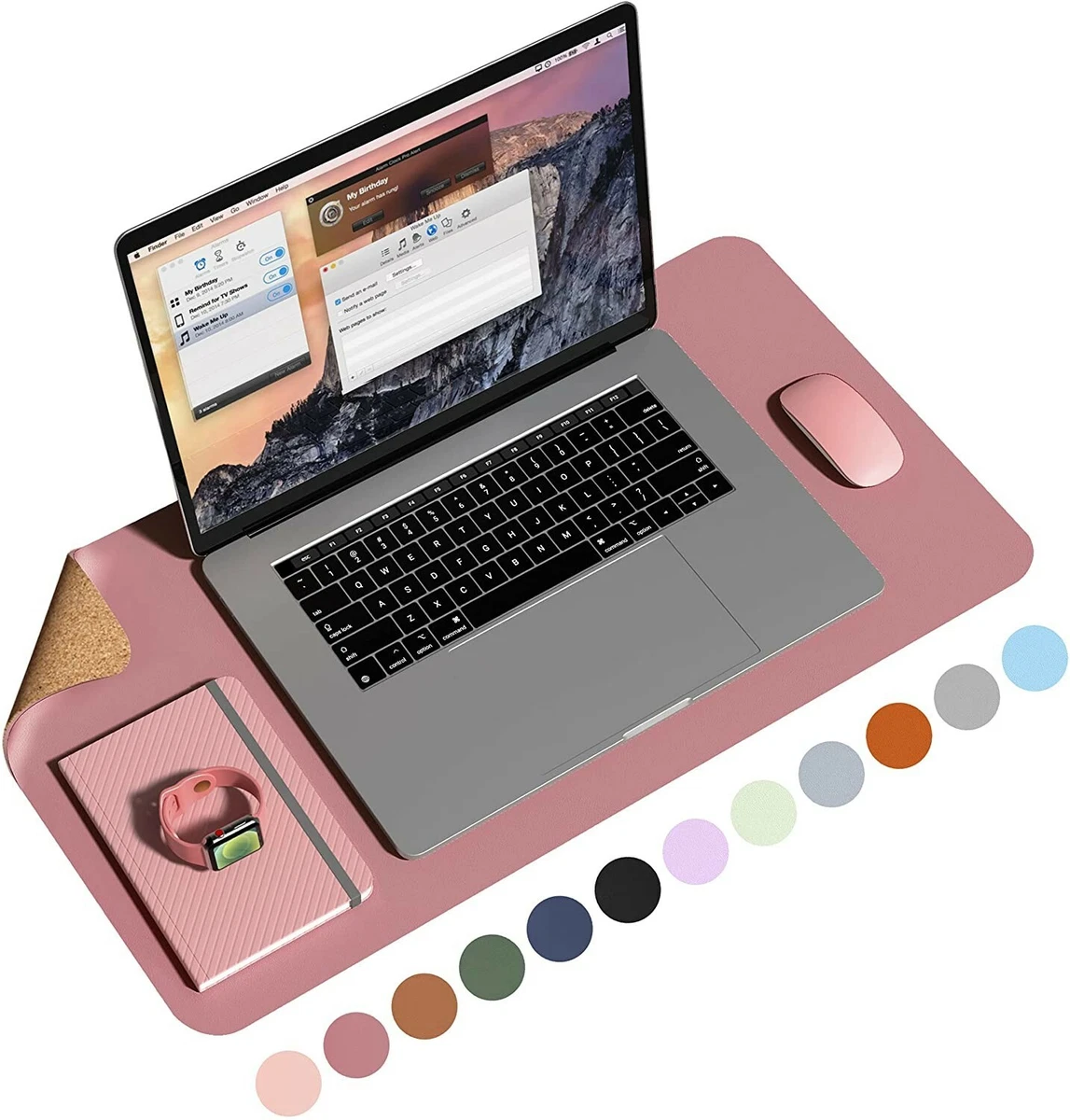 Cork leather desk 2025 mat