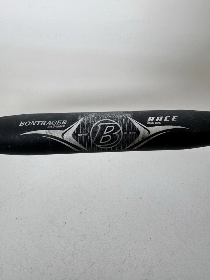 Manillar Bontrager Race personalizado a tope 31,8 mm 42 cm barra de caída de carretera 420 negro B06 Foto 2 de 4