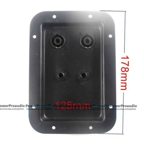1pcs REPLACEMENT Jack Plates Dual Speakon ~ 1/4" PA Speaker