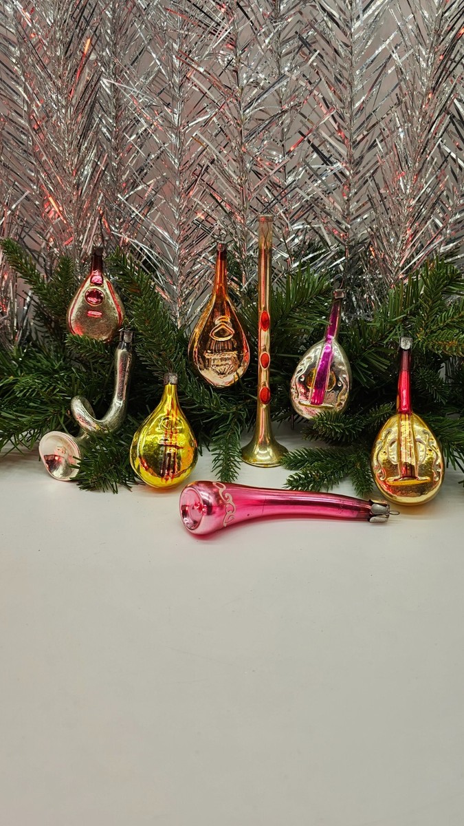 Vintage musical christmas ornaments Clearance