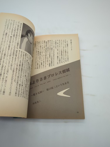 Monthly Professional Pro Wrestling Fan Magazine Book Japanese Vol 25 - Picture 9 of 10