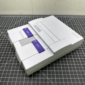 Gray Super Nintendo SNES Console Tested and working E3