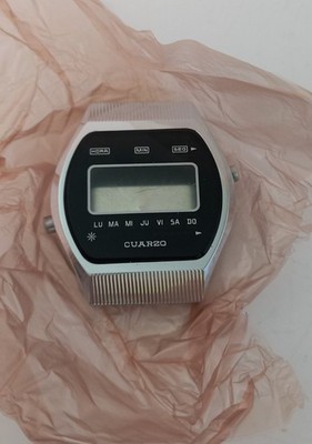 New Vintage Watch CASE Electronika 5 Electronic Wrist Watch Soviet