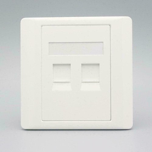 Wall Socket Plate Network Ethernet LAN Outlet Faceplate Panel 2024 I2S4 - Afbeelding 8 van 14