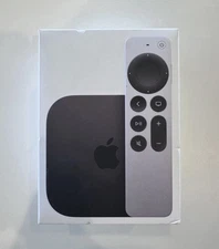 Apple TV 4K 3rd Gen. 64GB Media Streamer - Black, Wi-Fi NEW FACTORY SEALED