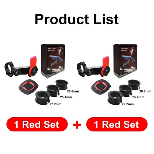 QUAD-LOCK 360° Rotatable Bike & Motorcycle Phone Holder Stand Secure Mount Brack - Picture 29 of 29