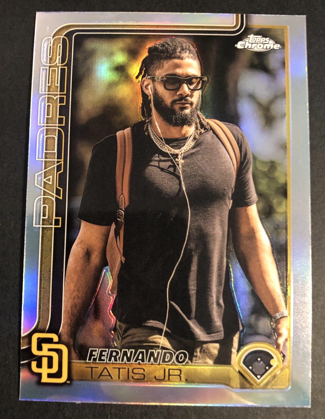2025 Topps Chrome Fernando Tatis Jr. #159 Image Variation Refractor SP SD Padres