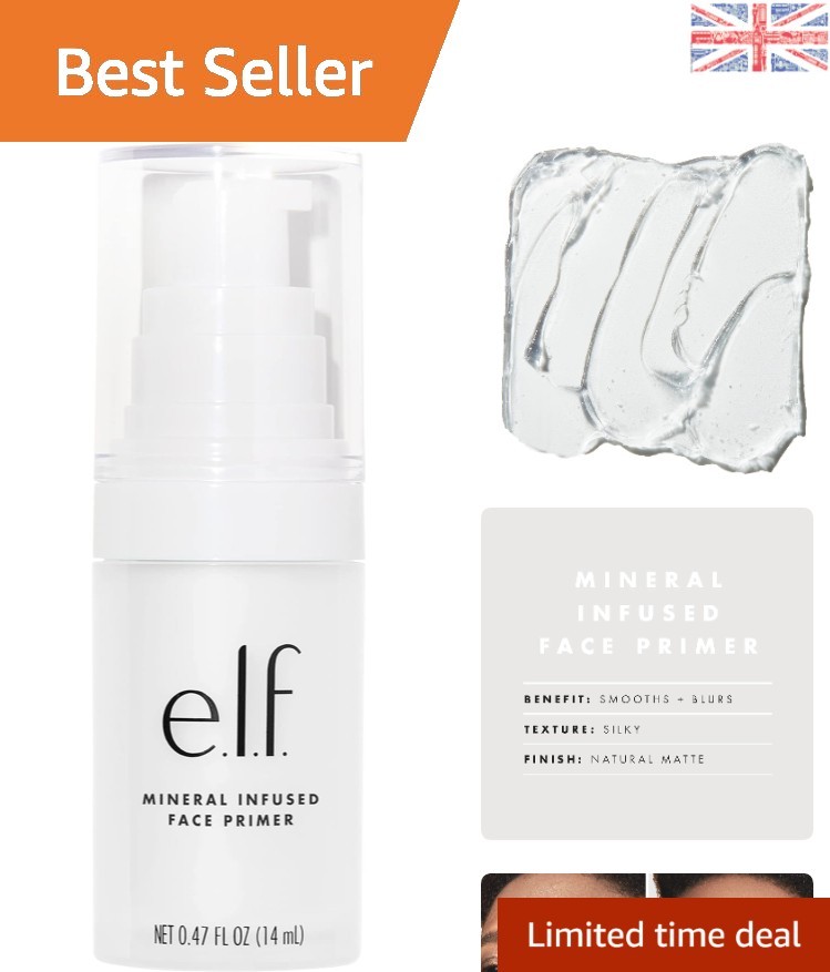 Mineral Infused Face Primer by e.l.f - Radiant Complexion & Matte Finish
