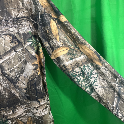 Realtree Edge Camouflage Large Long Sleeve Performance Hunting T Shirt Large - Picture 4 of 10