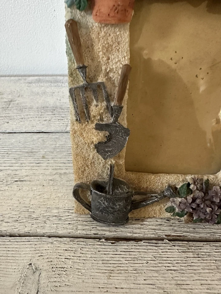 花园相框树脂 3d 5 英寸 x 7 英寸小屋风格乡村风格 — 第 2/4 张图片