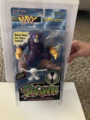 McFarlane Toys Spawn The Maxx Series 4 1996 White Isz Deluxe Figure Sealed