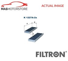 Image of CABIN POLLEN FILTER DUST FILTER FILTRON K 1227A-2X FOR OPEL VIVARO C