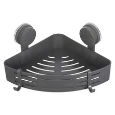 Image of  2 Pcs Bathroom Storage Rack Corner Basket Shelf Baskets Triangular