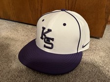 Kansas State Wildcats On Field Nike Baseball Hat, 7