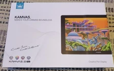 HUION KAMVAS 22 Plus Graphics Drawing Tablet Display QD LCD Screen 