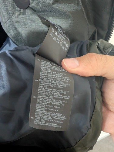 G-Star Quilted Puffer XL Jacket Khaki/Black New with Tags RRP £180 - Picture 15 of 16