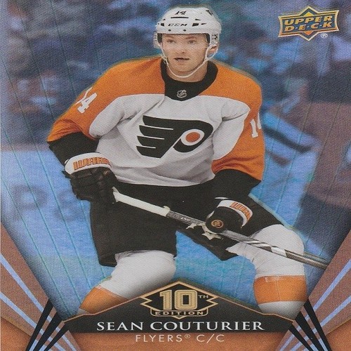 Sean Couturier Philadelphia Flyers NHL Hockey Card Collection - 4 Card Set - Foto 3 di 5