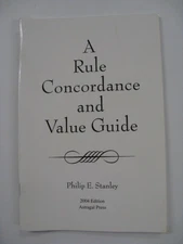 A Rule Concordance and Value Guide