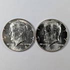 Kennedy Half Dollars Lot of 2 Different Dates UNC