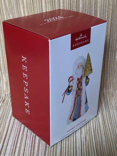 2024 Hallmark FATHER CHRISTMAS #21 Series Ornament - Picture 3 of 4