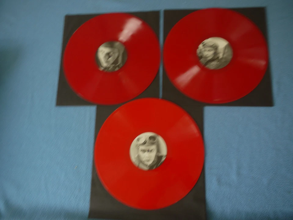 Led Zeppelin The American Return 3 LP's rouge état neuf - Photo 4/4