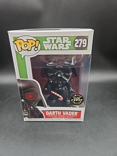 FUNKO Pop! Star Wars DARTH VADER #279 Limited Edition Glow Chase CHRISTMAS