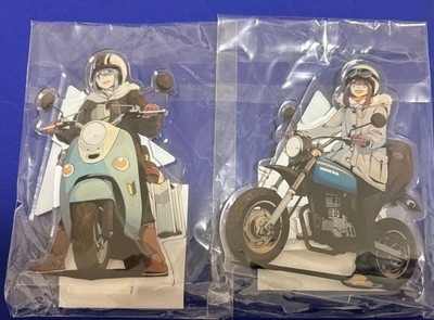 Laid-Back Camp Acryl Ständer Shima Rin Toki Ayano Oigawa Railway Limited