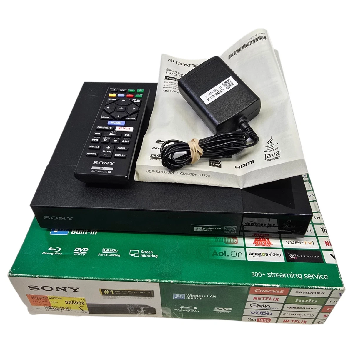 Sony Composite Video RCA Blu-ray Players for sale | eBay